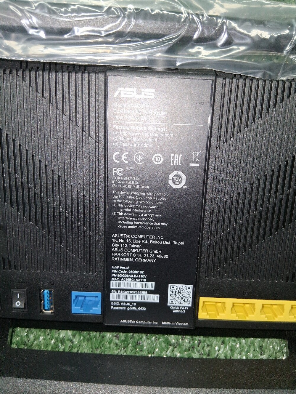 Asus Ac1900 Rtac67p 802.11ac Smart Router - Picture 4 of 6